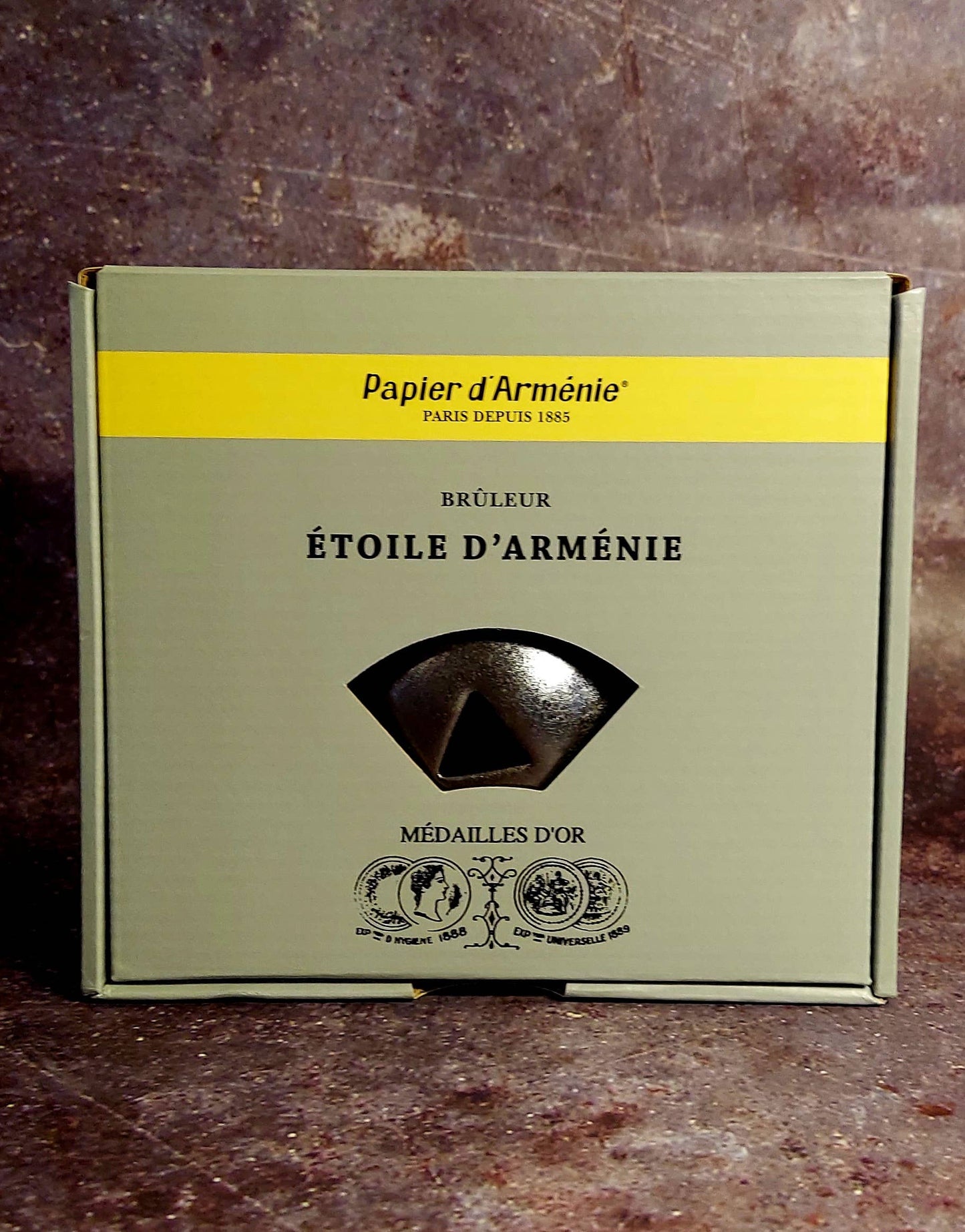Papier D'Armenie Gray Ceramic incense burner