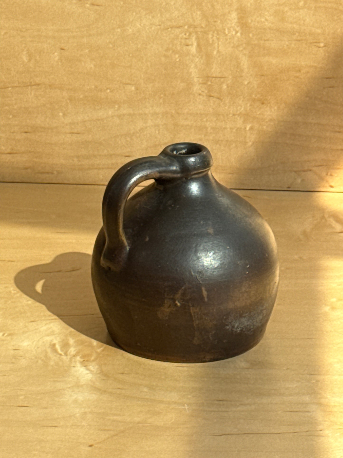 Small brown jug