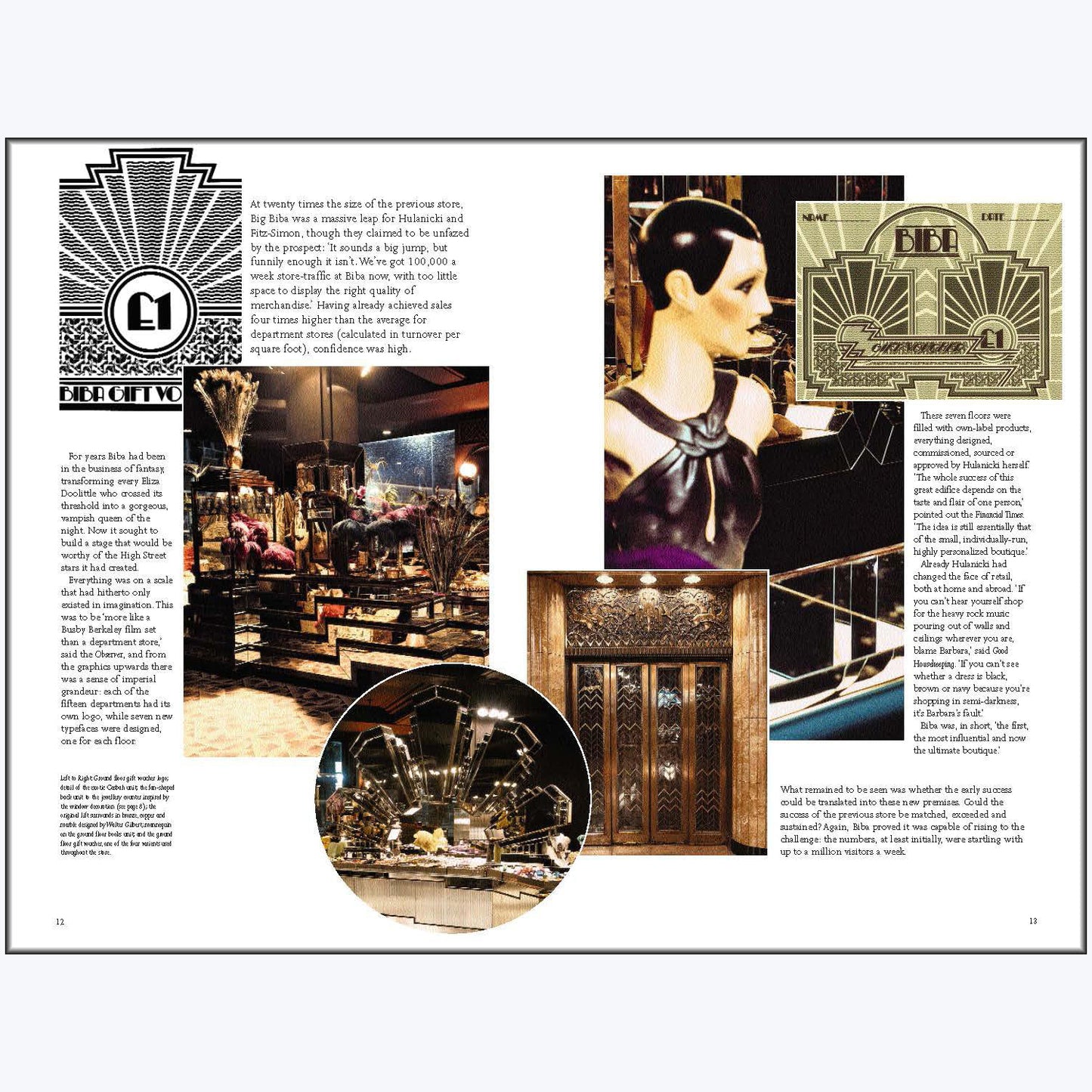 Book (new) Welcome to Big Biba - The Most Beautiful Store in the World by Alwyn Turner & Steven Thomas