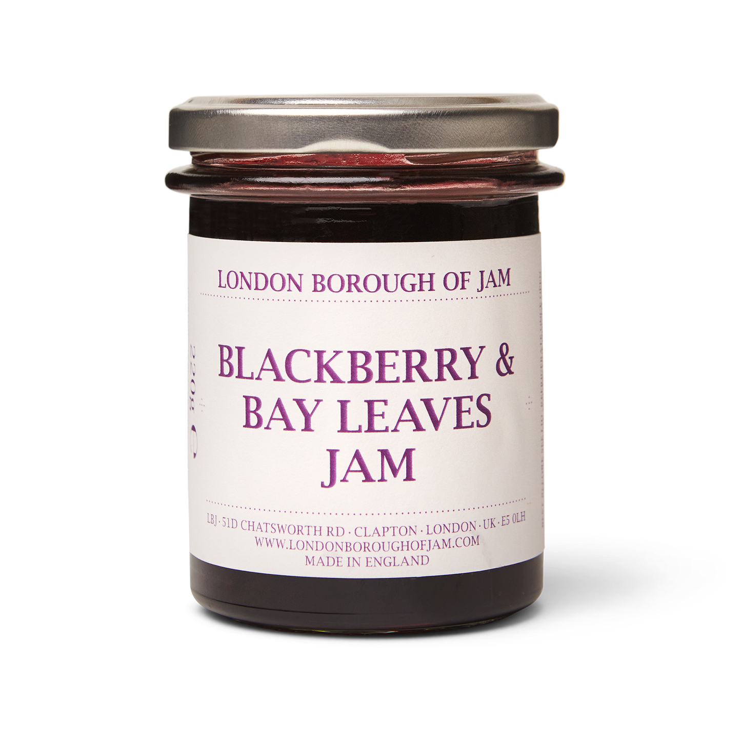 Blackberry and Bay Leaves London Borough of Jam