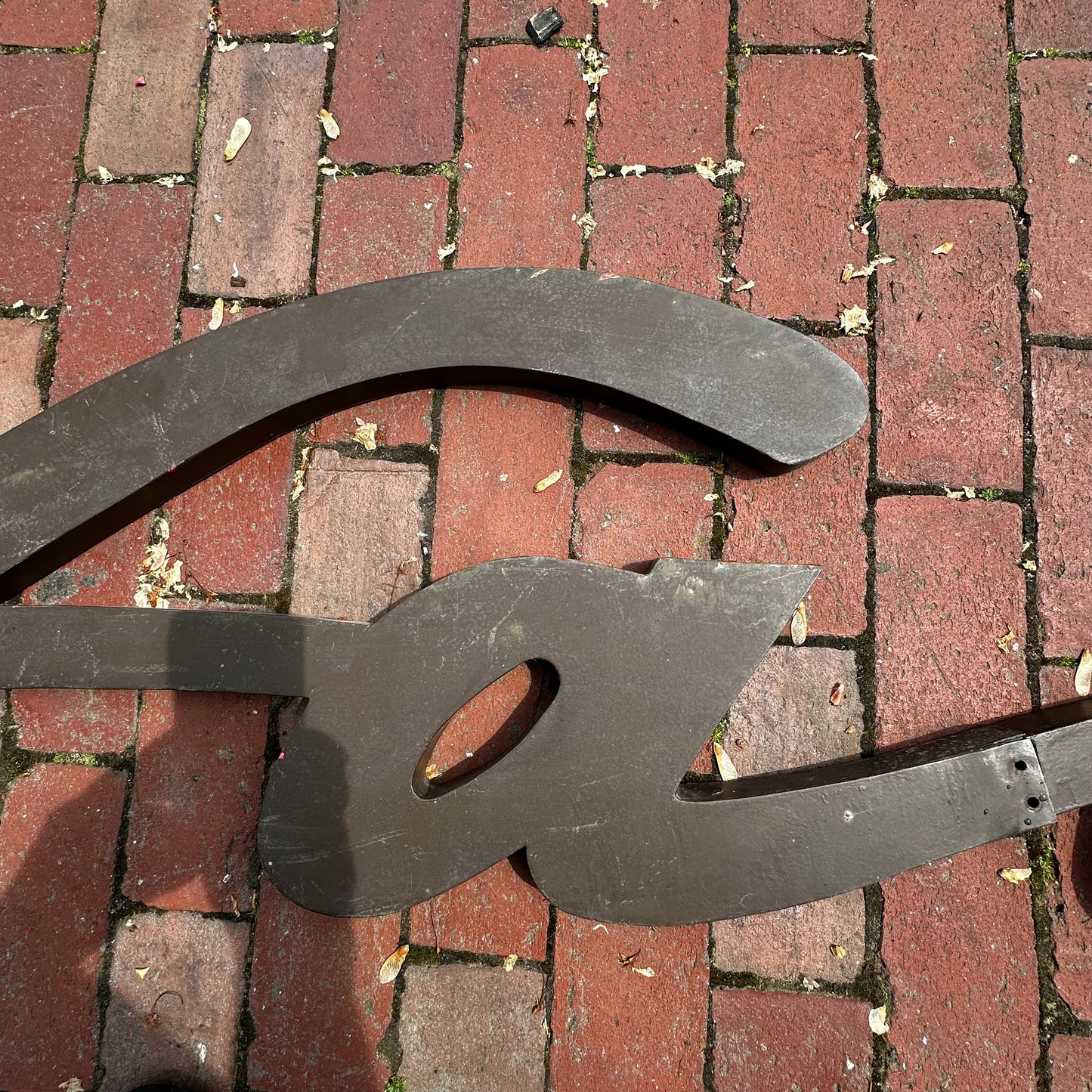 Vintage Metal “Salon” Sign