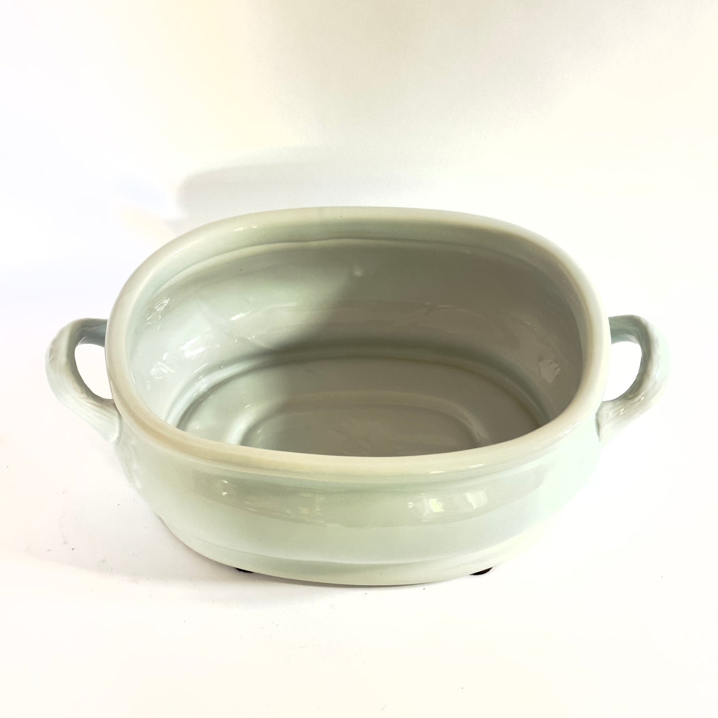 Ironstone foot bath.