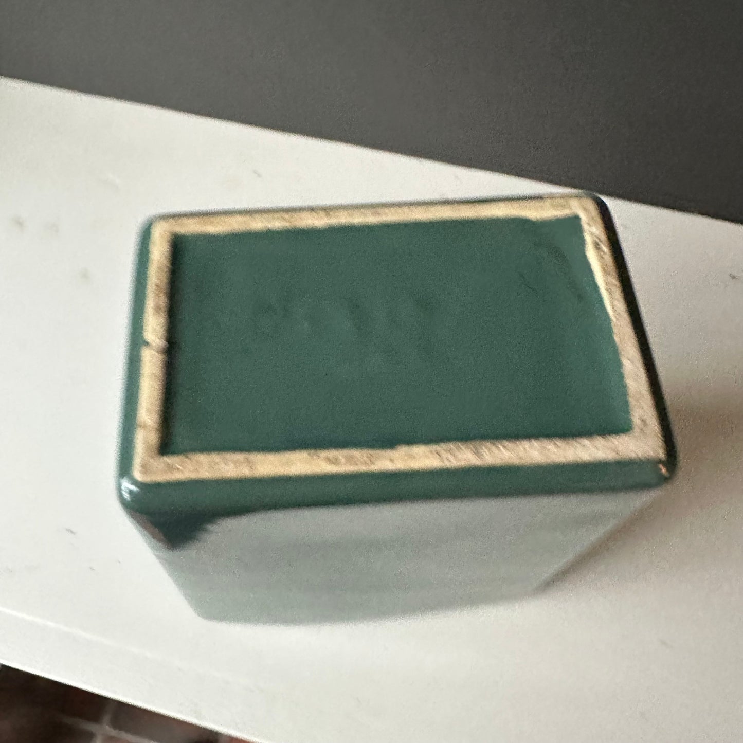 Tall Blue/Green McCoy vase