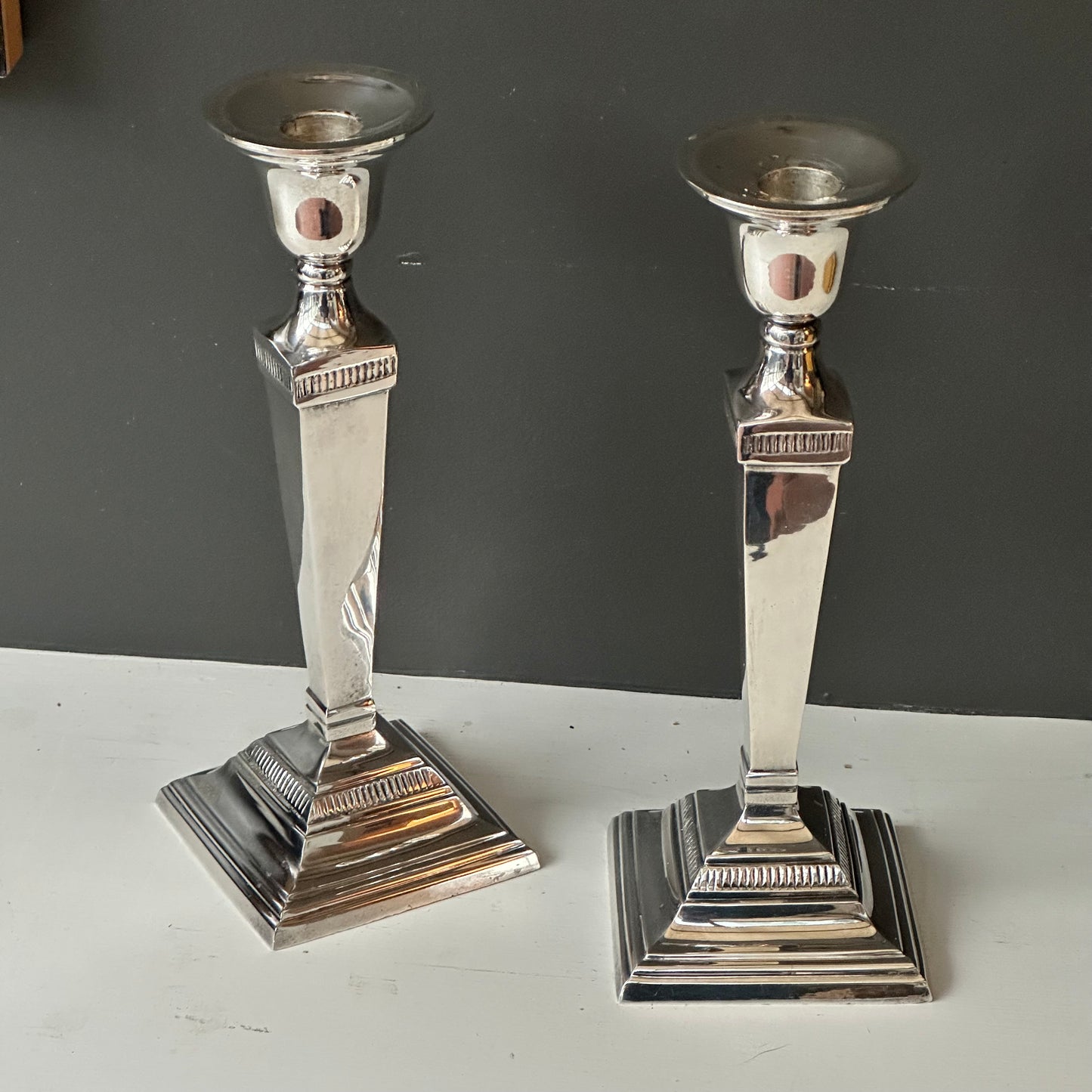 Silver Plate candlesticks