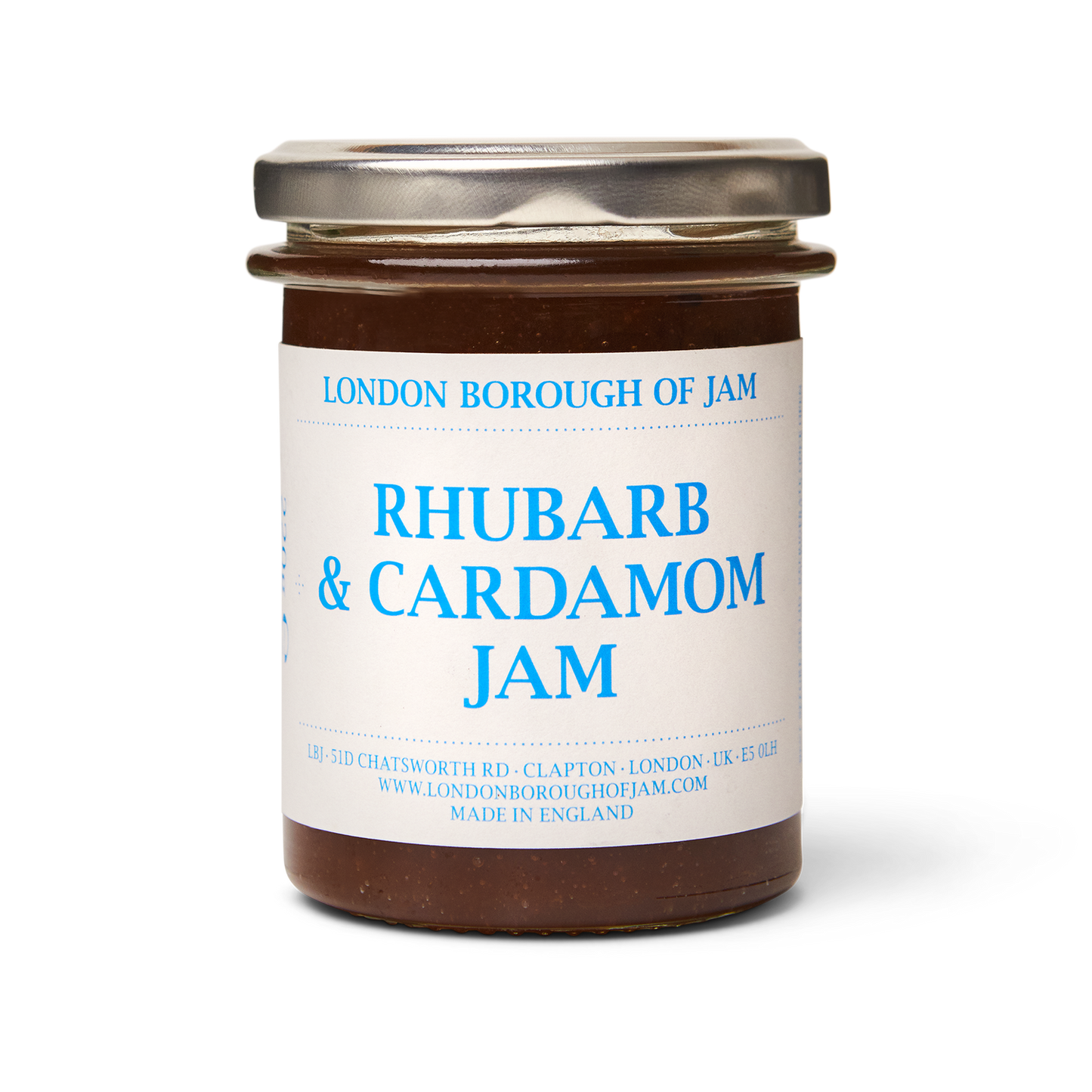 Rhubarb and Cardamom London Borough of Jam