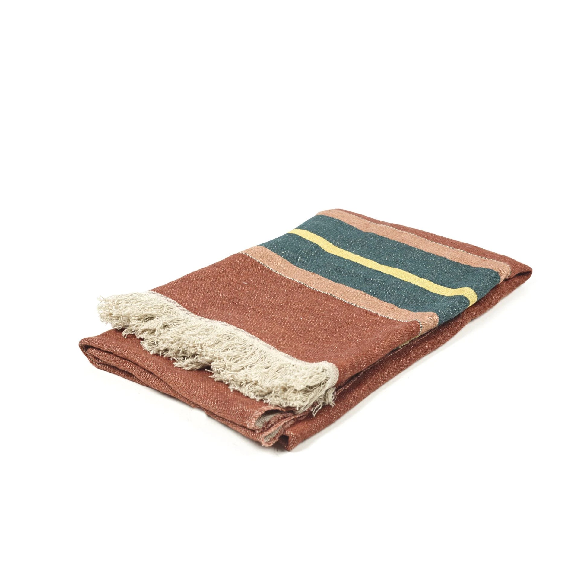 Libeco Belgian Linen Towel Fouta Old Rose