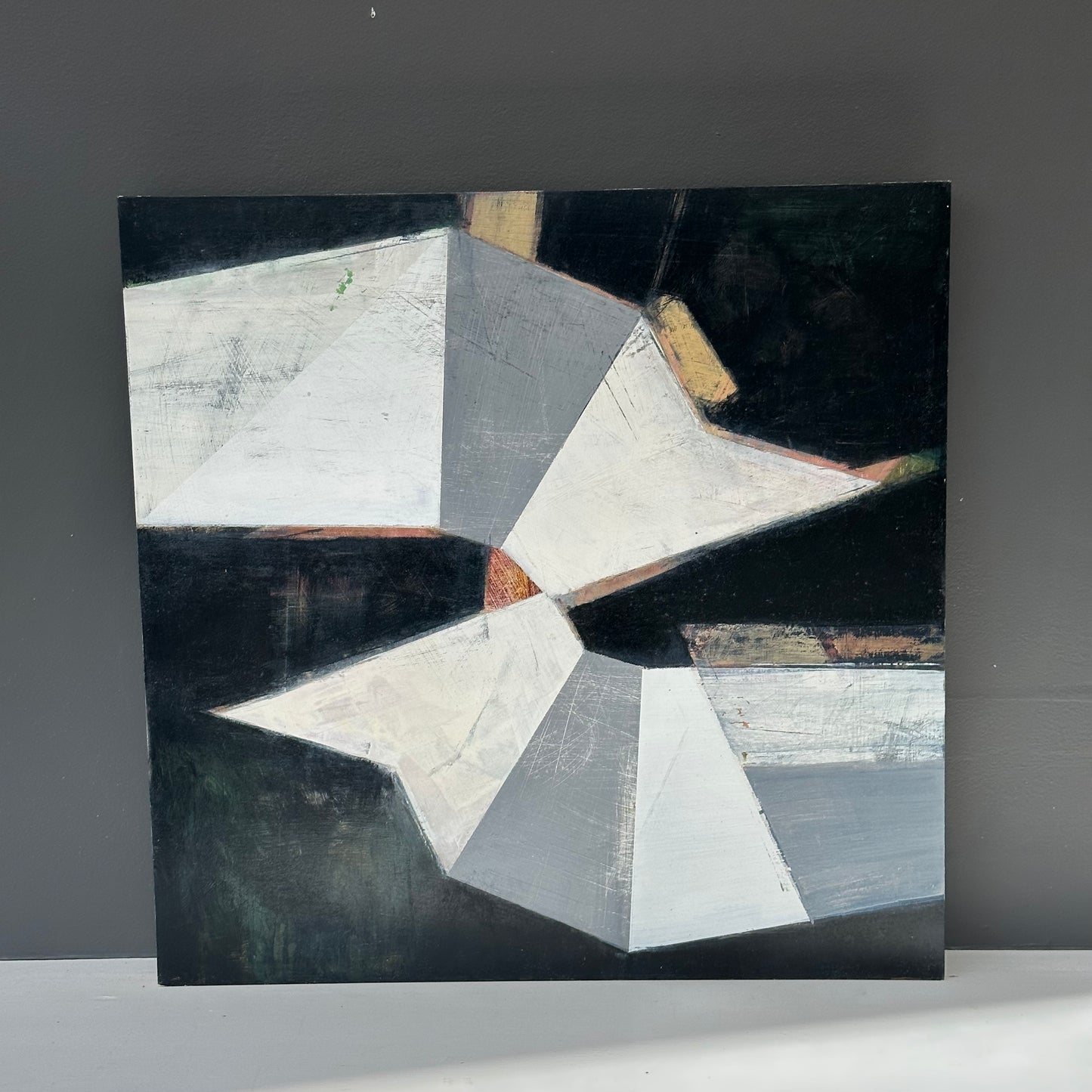 Untitled No 6, Oil on Panel by Steven Miglio