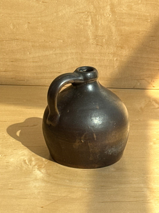 Small brown jug