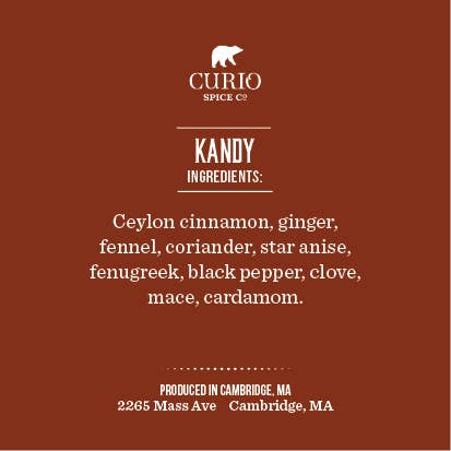 Curio Spice Co - Kandy Spice: 1.6 oz Tin