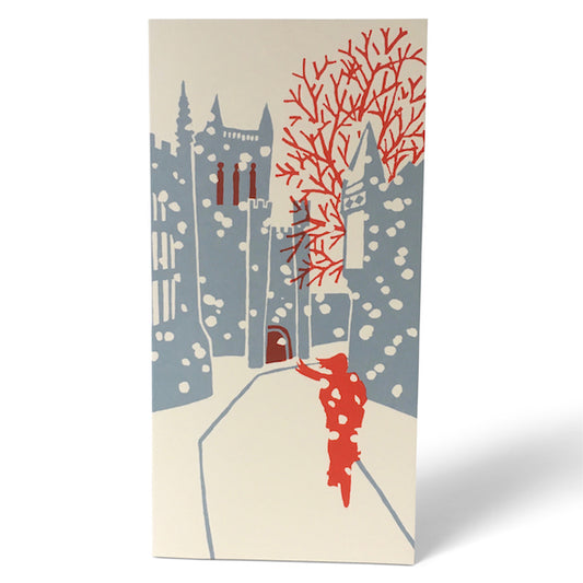 Pack of 10 Smaller Long Cards Cambridge Winter