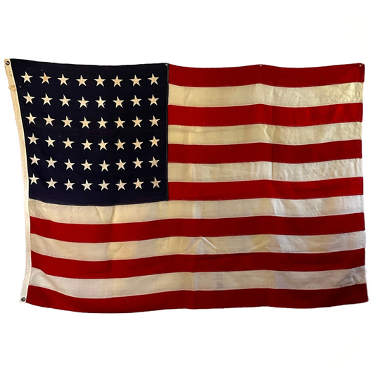 Antique 48 Star American Flag