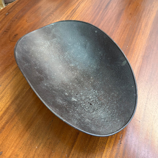 Vintage metal scale tray