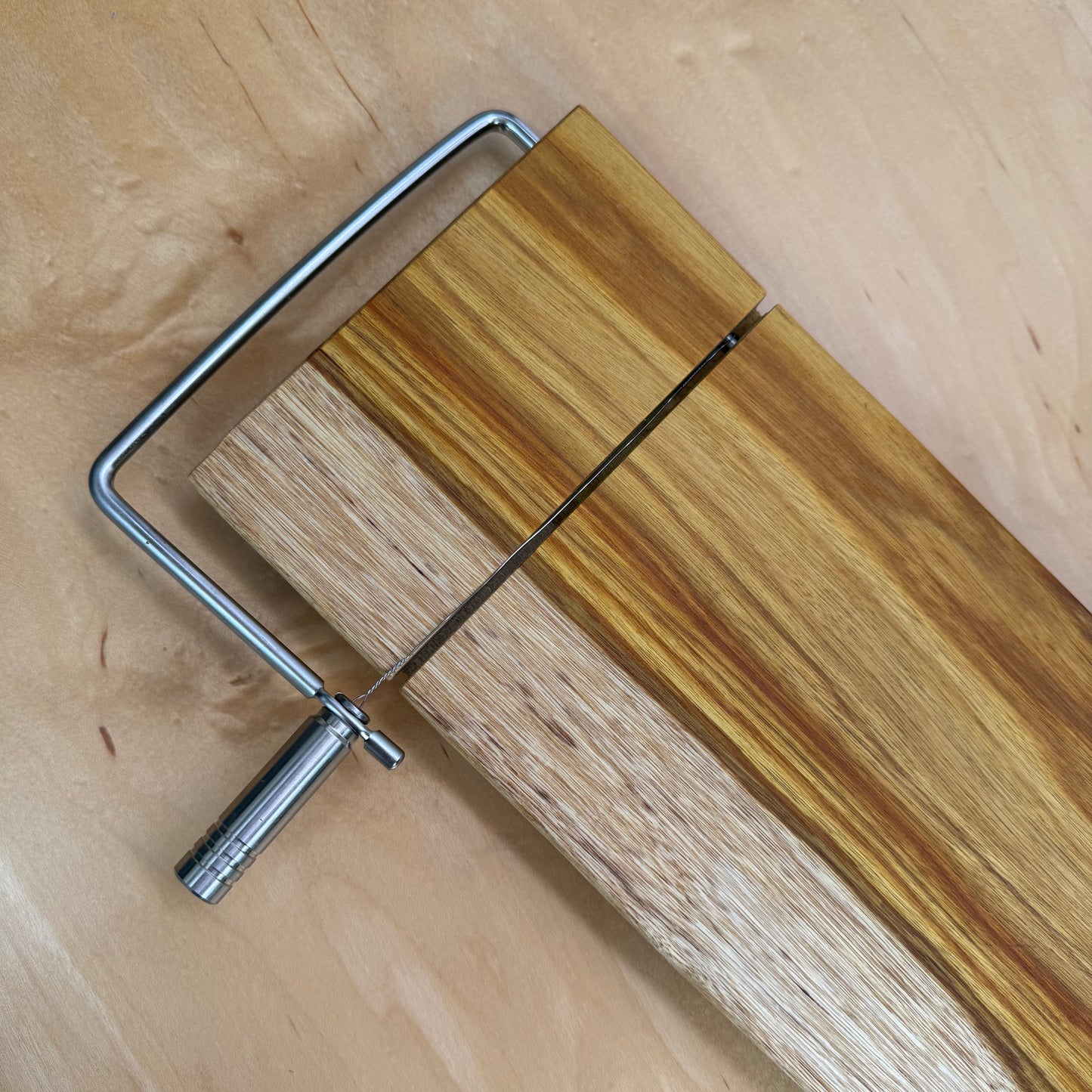 Canary Wood Cheese Cutting Board