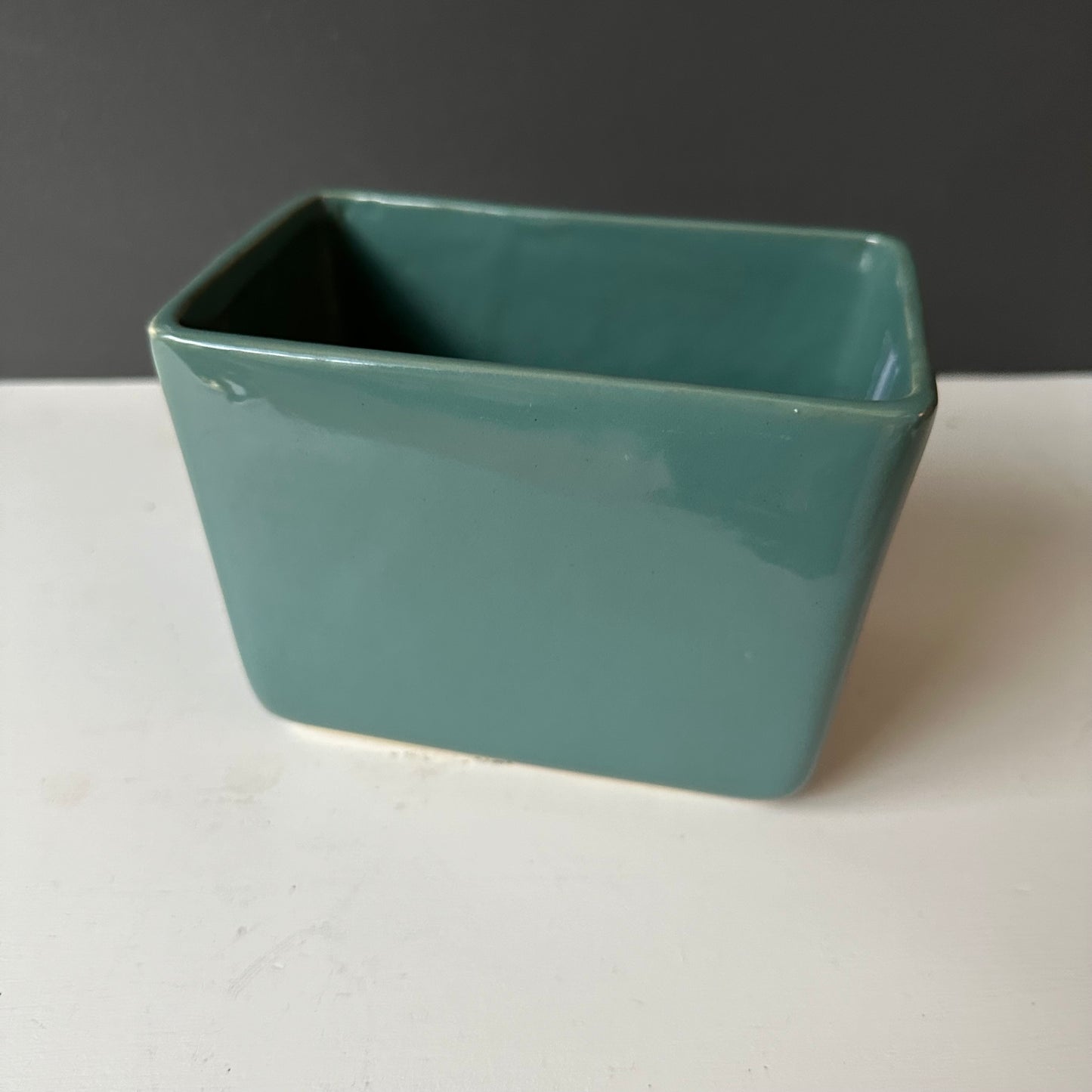 Small Blue/Green McCoy vase