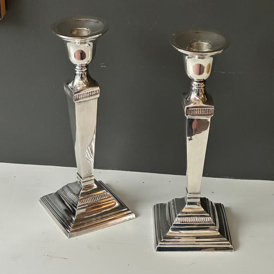 Silver Plate Candlestick