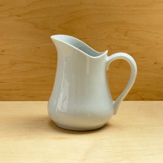 White Ceramic Pitcher