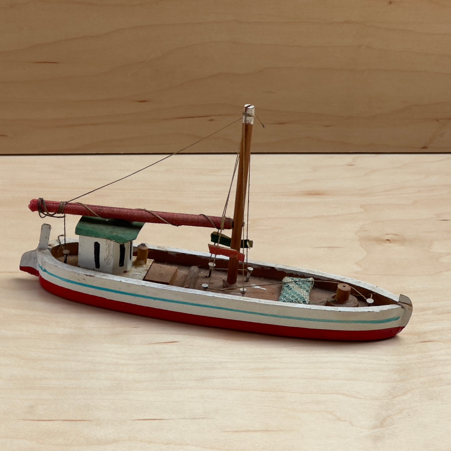 Folk Art Fishing Boat