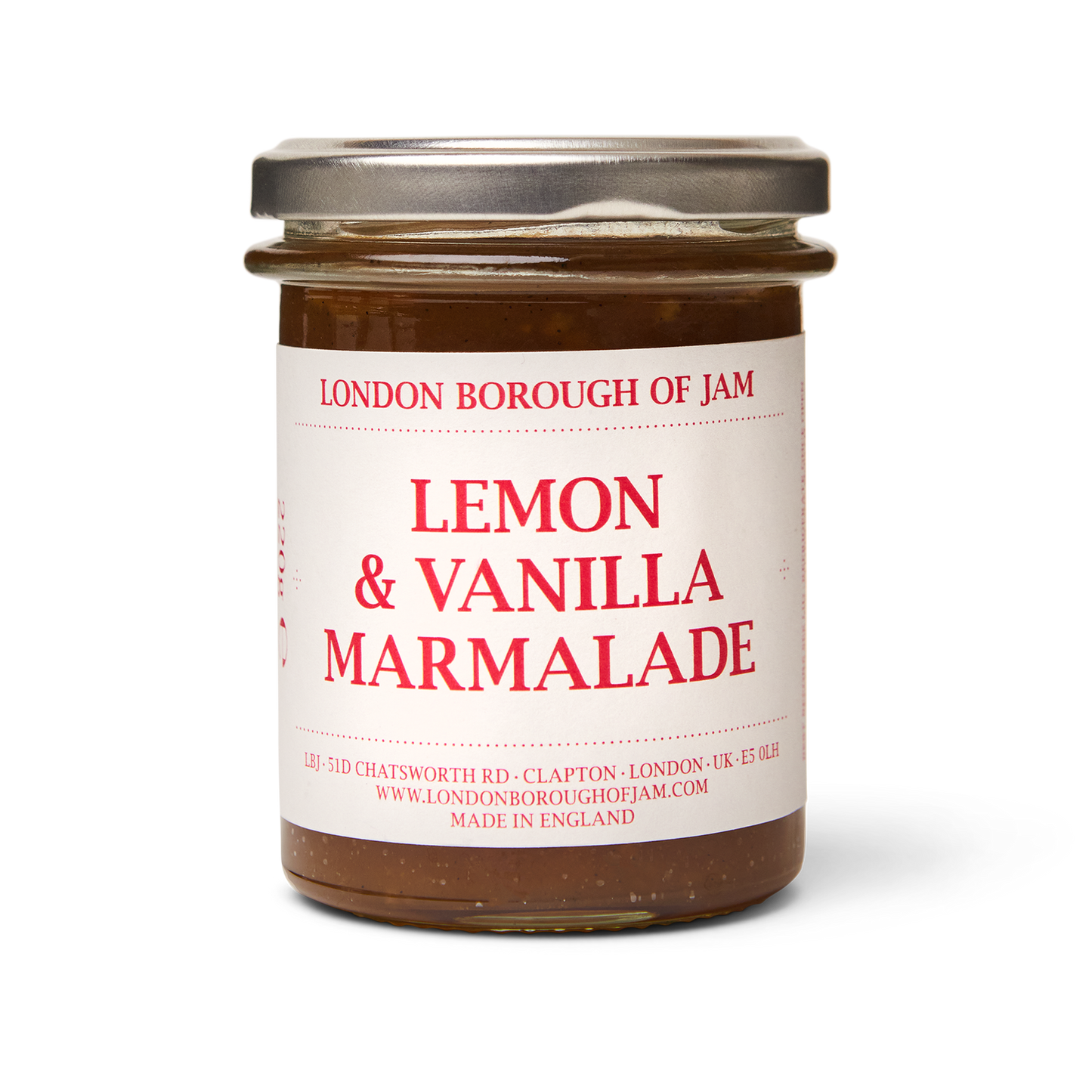 Lemon and Vanilla London Borough of Jam