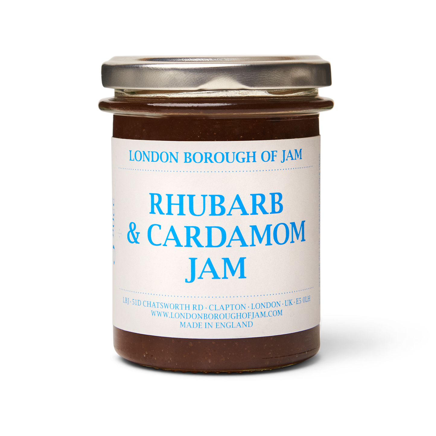Rhubarb and Caramom London Borough of Jam