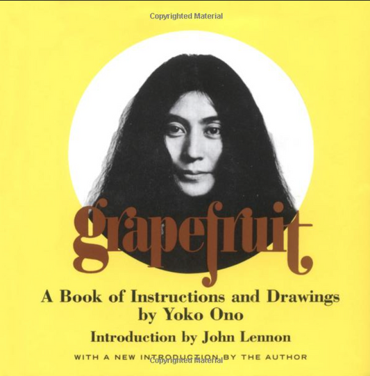 Book (New) Grapefruit by Yoko Ono