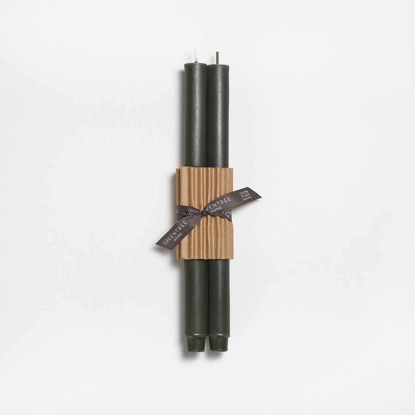 Greentree Home Candle - 12" Church Taper Candles: Celadon