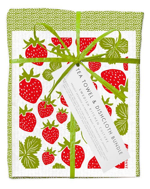 Jangneus - Bundle - Strawberries - Green