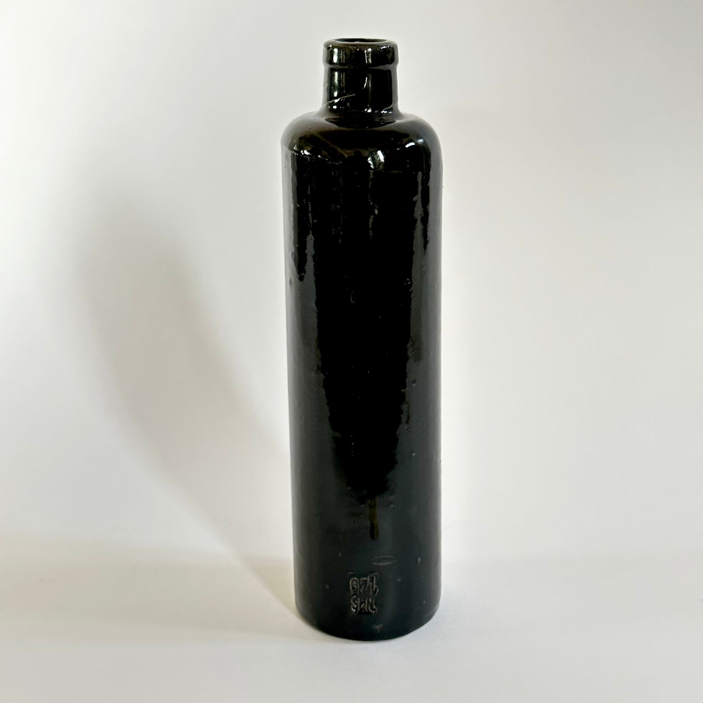 Black Ceramic Bottle