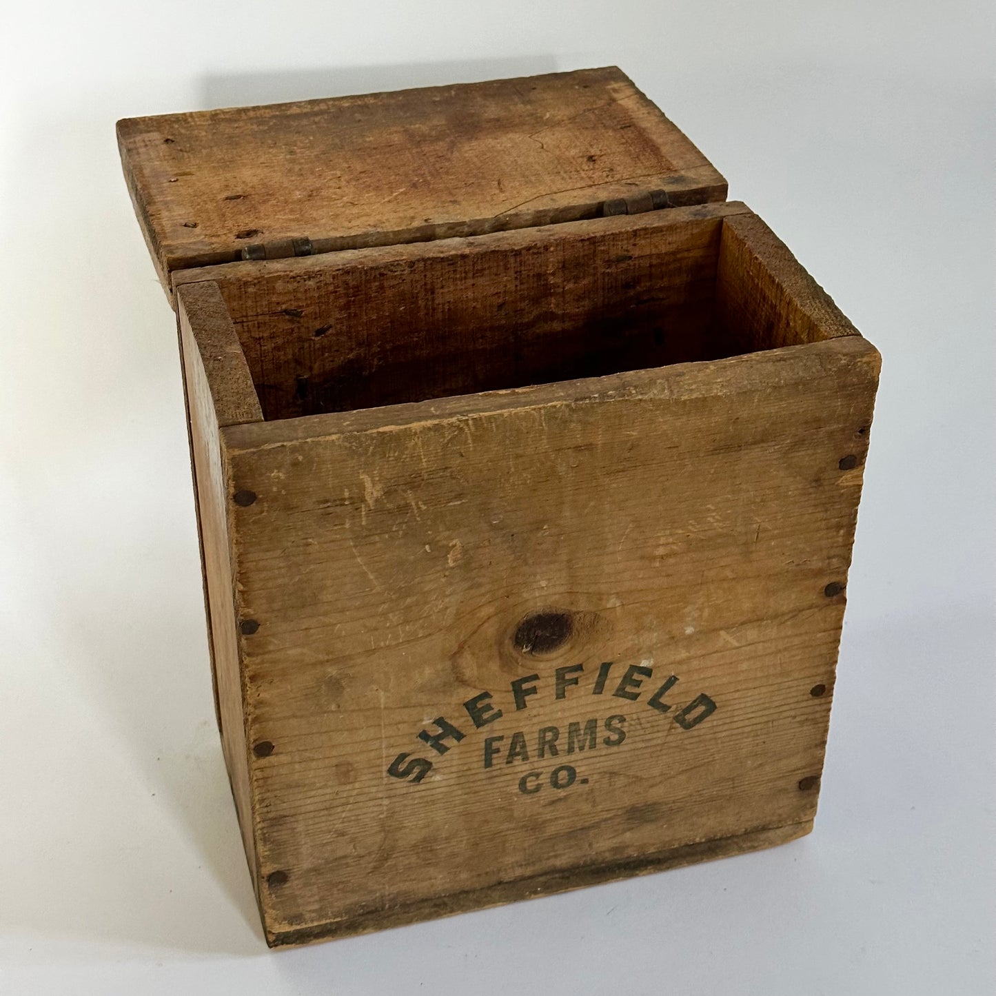 Sheffield Farms milk box